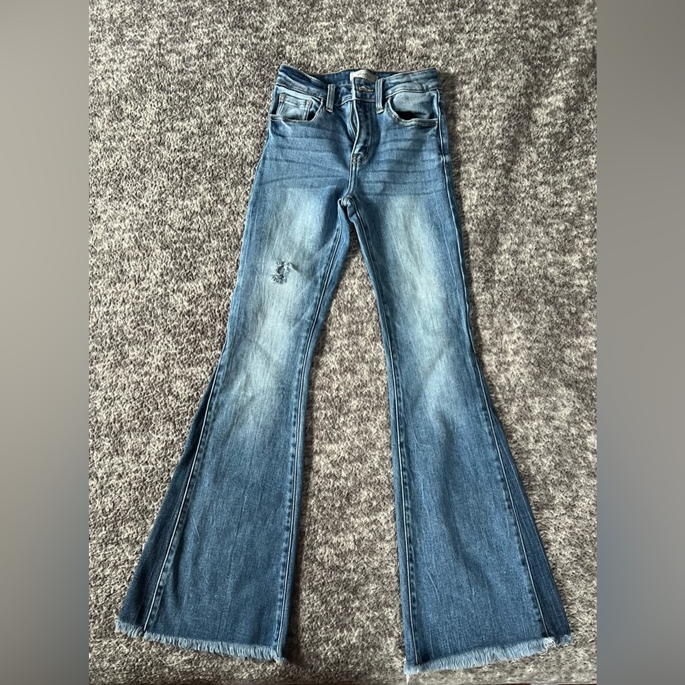 Girls Kancan High-rise Flare Jeans